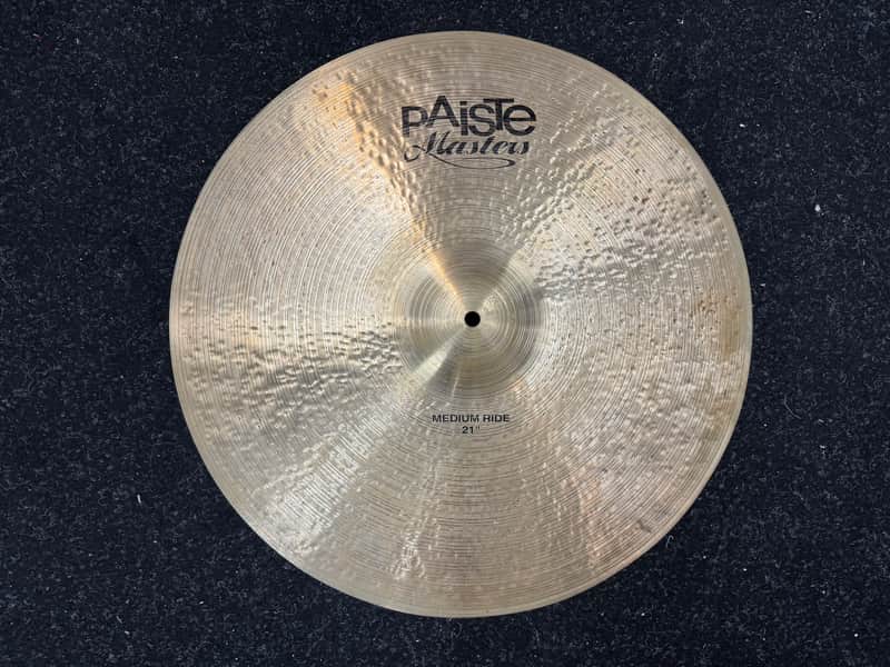 Paiste 21" Masters Medium Ride Cymbal 2011 - Present - Traditional image 1