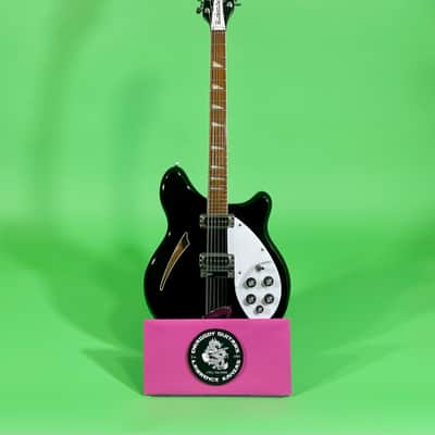 Rickenbacker 360/12 1990 - Jetglo Black RARE! image 2