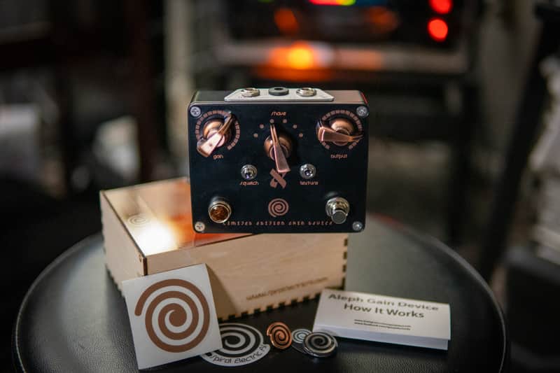 Spiral Electric FX Aleph Gain Device 2025 *MINT* image 1
