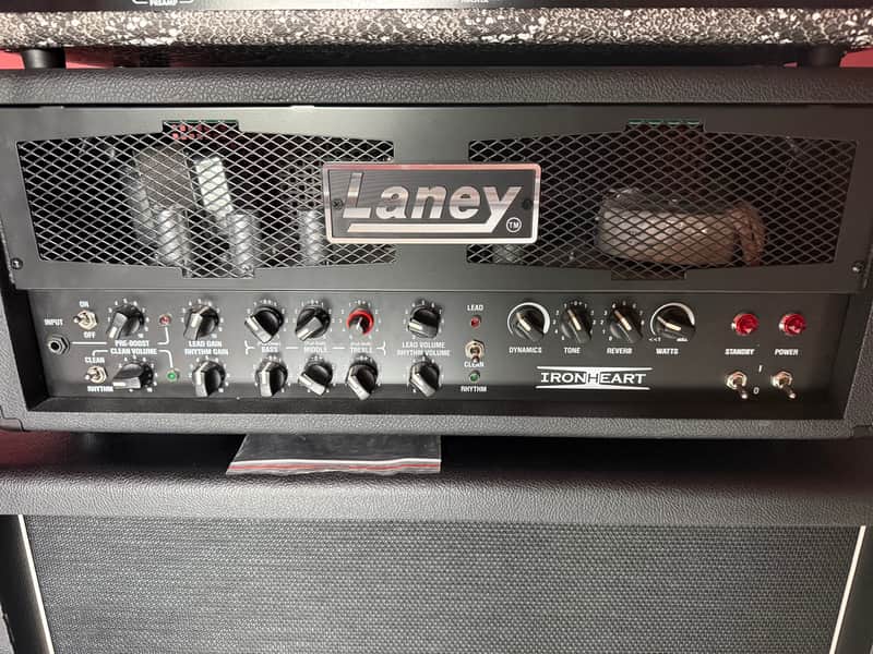 Laney IRT60H Ironheart 60-Watt Tube Guitar Amp Head 2010s - Black image 1