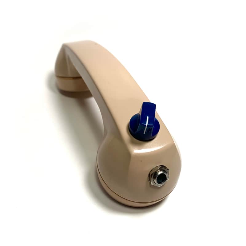 Pacific Plaza Telephone Microphone w/ Volume Knob & 1/4" Mono Output