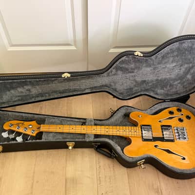 Fender Starcaster® Bass, Maple Fingerboard, Natural 2013 - Gloss Polyester image 5