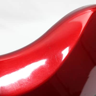1989 Fender Contemporary Power Jazz Bass Special - Candy Apple Red image 13