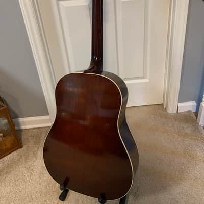 Gibson J-45 Banner 2019 Vintage Sunburst - Torrefied Adirondack - Hide Glue Construction image 11