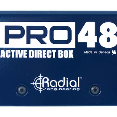 Radial Pro48 Phantom powered active direct box image 2