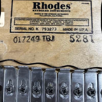 Rhodes Mark II Electric Stage Piano 73-Key image 3