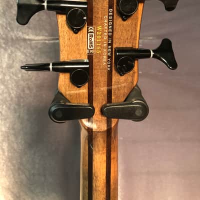 Spector NS Dimension 4 Electric Bass Guitar Multi-Scale with Gig Bag Super Faded Black Gloss image 9
