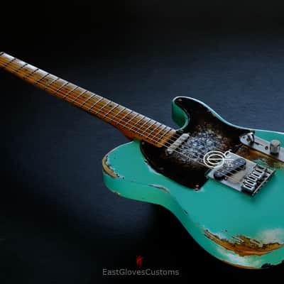 Fender Telecaster Seafoam Green Heavy Aged Relic image 12