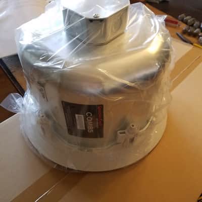 SpeakerCraft Com85 Pair 8" Commercial Ceiling Speaker Set 2 Way White image 6