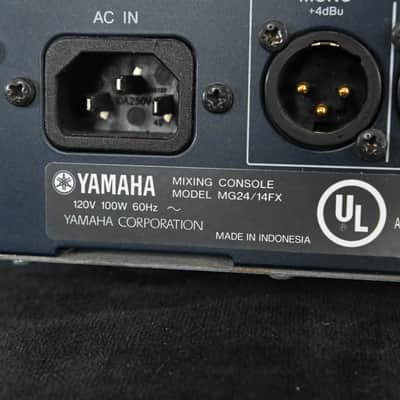 Yamaha MG24/14FX 24-Input 14-Bus Mixing Console with Effects CG01LR9 image 17