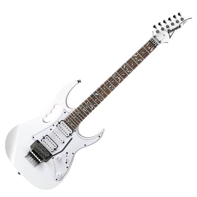 Ibanez JEM Jr. Steve Vai Signature 6-String Electric Guitar, White (JEMJRWH) image 2