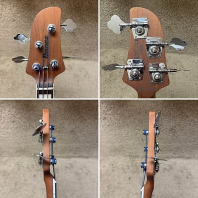 Ibanez Talman Bass TMB400TA-IAB Iced Americano Burst image 9