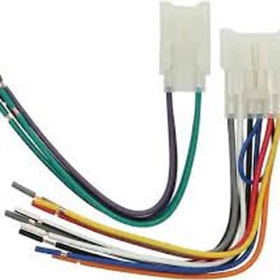 Absolute USA H950/1761 Radio Wiring Harness Fit Toyota 1987-2008 image 2