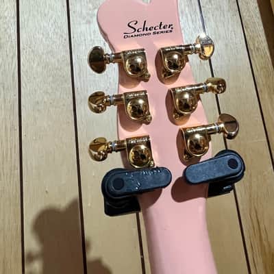 Schecter Diamond Series Prince Cloud Guitar Pink ! image 5