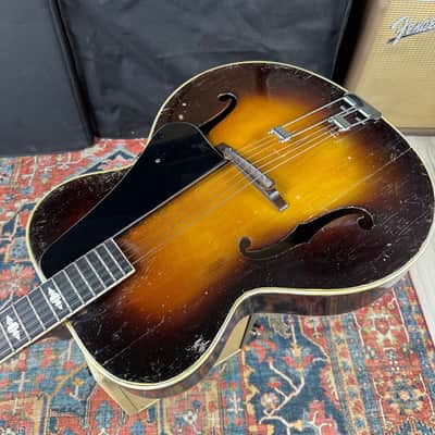 1945 Epiphone Triumph Archtop Acoustic Solid Woods Made in NY USA- Refret image 7