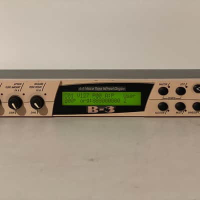 E-MU Systems B-3 Rackmount 64-Voice Tone Wheel Organ 2002 w/ User Manual Maden in USA Worldwide Shipment image 2
