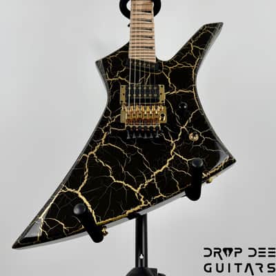 Jackson Pro Plus Series Signature Brandon Ellis Kelly KE27 Electric Guitar w/ Bag - Gold Crackle image 8