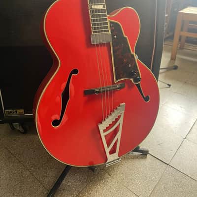 D'Angelico Premier EXL-1 with Ovangkol Fretboard 2019 - 2020 - Fiesta Red image 4