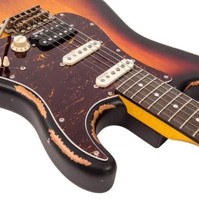 Vintage Icon Series V6HMRSB Distressed - HSS, Sunburst image 4