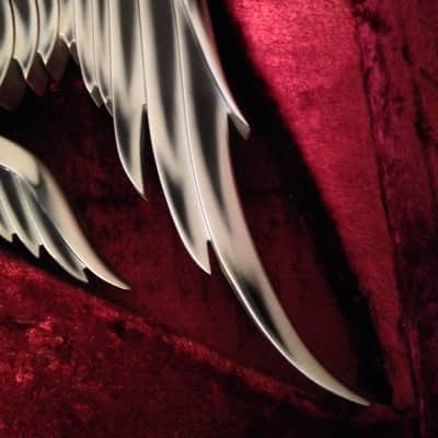 ESP 20th Anniversary Alfee Takamizawa Custom Angel Sword Guitar 1993 Grey image 13
