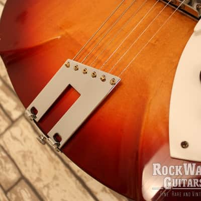Rickenbacker  1997 Rose Morris  1989 - Fireglo  F-Hole Tom Petty 330 image 10