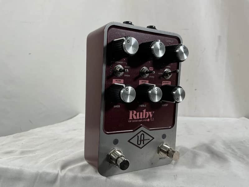 Universal Audio Ruby ’63 Top Boost Amplifier - Ruby / Silver image 1