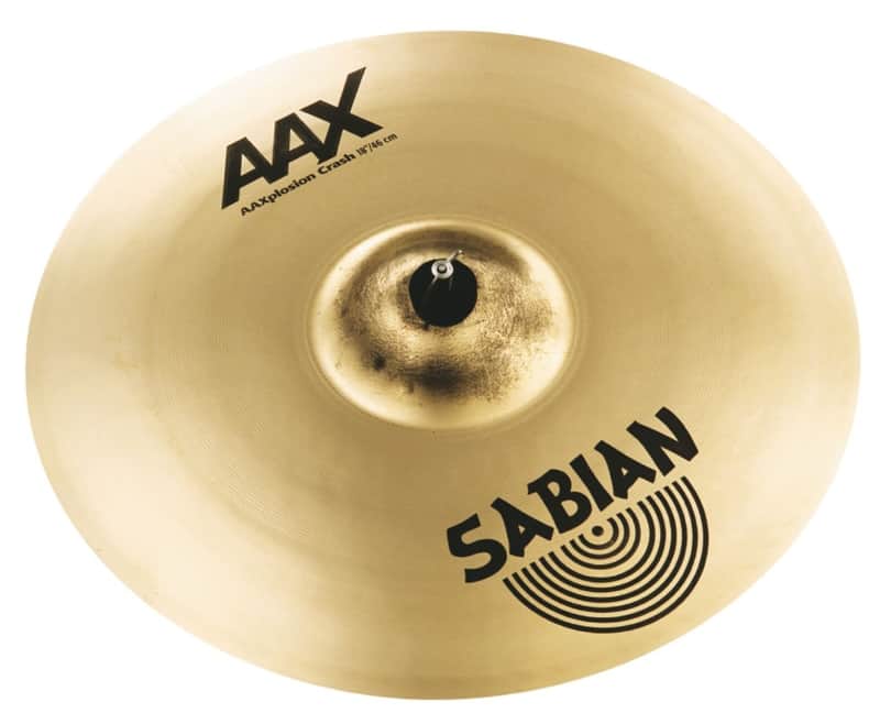 Mint Sabian 18" AAX X-Plosion Crash - Brilliant image 1