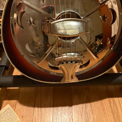 Republic Parlor Miniolian Resonator with National Cone and case image 3
