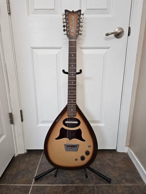 Danelectro 7010 Bellzouki 1963-1969 - Brown Burst image 1