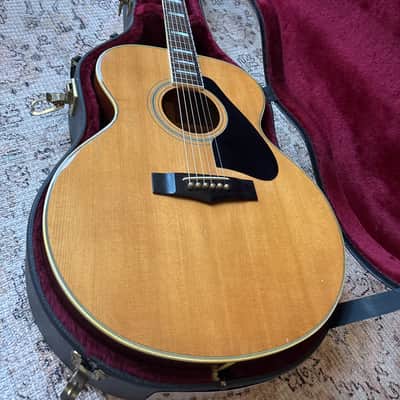 Yamaha CJ-838S Jumbo Acoustic Guitar - Natural 79-81 image 5