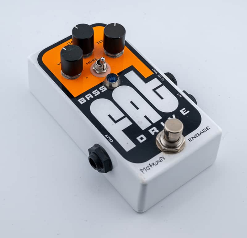 Pigtronix Bass Fat Drive 2010s - White image 1