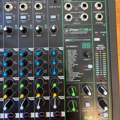 Mackie ProFX12v3 12-Channel Effects Mixer 2020 - Present - Dark Gray - Excellent image 19