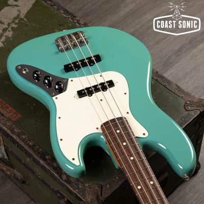 1994 Fender MIJ Jazz Bass Sonic Blue image 7