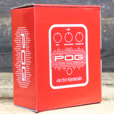 Electro-Harmonix Micro POG Polyphonic Octave Generator Compact Effect Pedal image 10