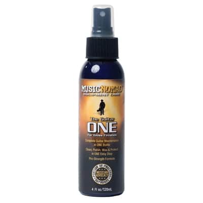Music Nomad The Guitar ONE, All in 1 Gloss Cleaner, Polish & Wax, 120ml - MN103 image 2