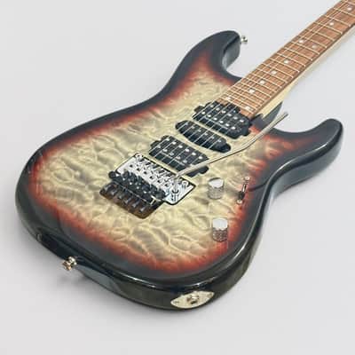 Charvel MJ San Dimas Style 1 HSH FR M QM Electric Guitar - Midnight Glow image 11