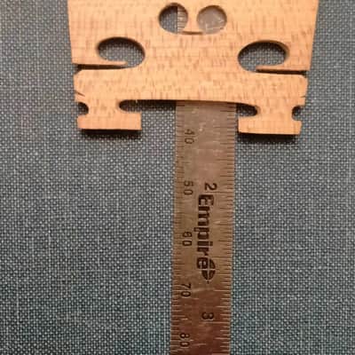 Dresden Violin Bridge (Vintage, NOS) 4/4 Full Size image 7