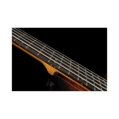 Harley Benton MSB-5 Black Flame Burl image 13