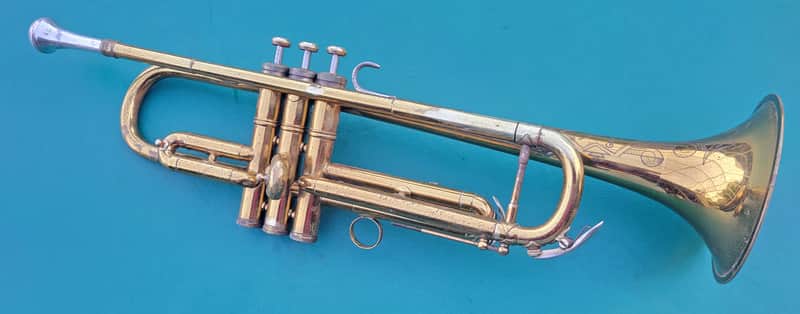 Rare 1940 York Model 42 Trumpet Grand Rapids image 1