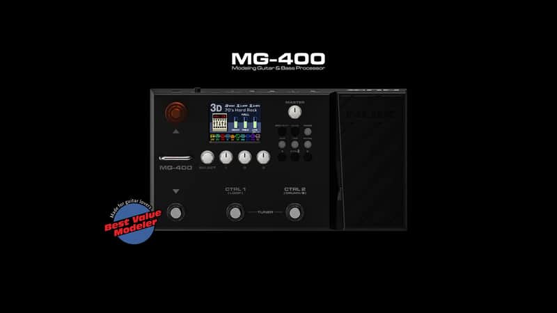 NUX MG-400 Guitar Multi Effects Processor image 1