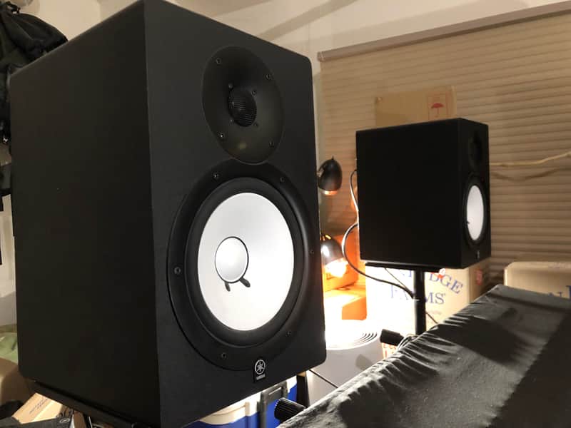 Yamaha HS80m Powered Studio Monitor (Pair) 2015 - Present - Black image 1