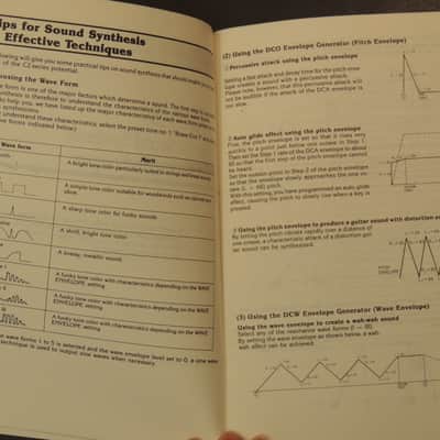 Casio CZ-101 Operation Manual & Sound Synthesis Handbook [Three Wave Music] image 3