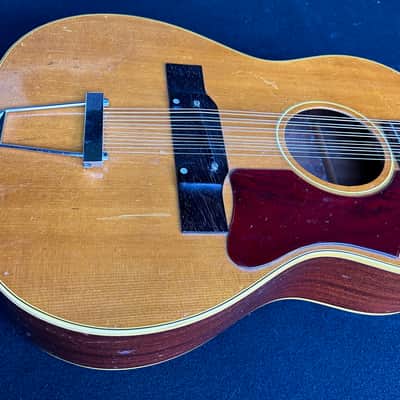 1965 Gibson B-25-12 12-String Acoustic Guitar Cherry Mahogany w/ OHSC image 8