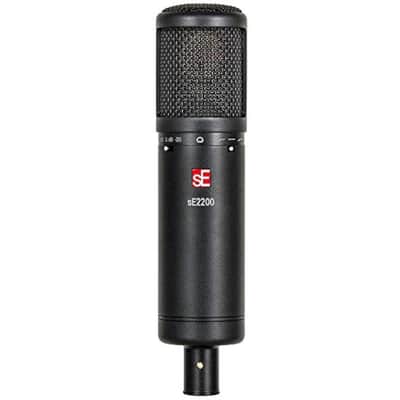 sE Electronics sE2200 Large Diaphragm Cardioid Condenser Microphone - Black image 2