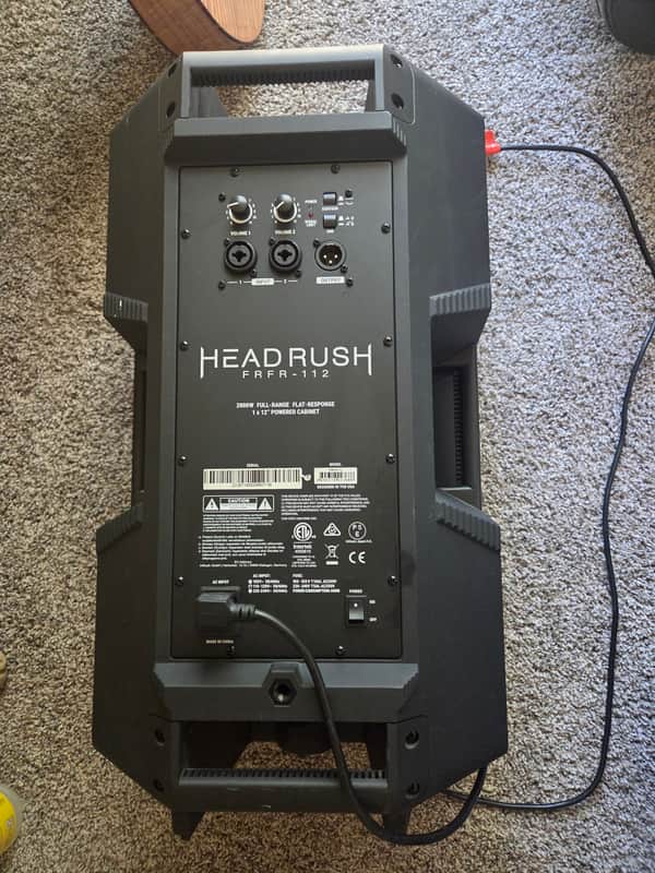 Headrush FRFR-112 MKII 2000-Watt 1x12" Active Guitar Speaker Cabinet 2023 - Present - Black image 1