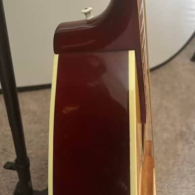 Trembita K-58 Kobza 7-Course / 14-String Ukrainian Folk Lute 2015 Hand-Painted w/ Case image 7