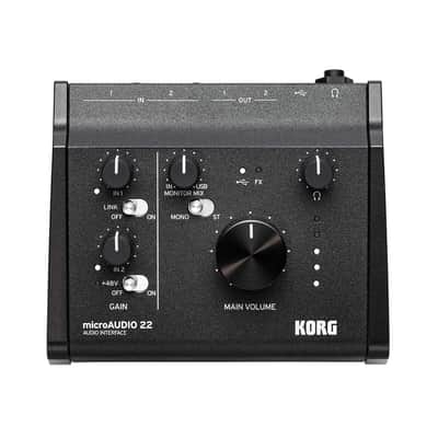 Korg microAUDIO 22 USB-C Audio Interface