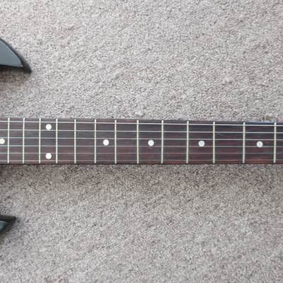 Vintage 1970s MIJ Teisco Lyle Encore SG Loaded W/ 2 PU Rye Cooder Gold Foil Goldfoil Pick Ups Wine Red Well Made Matsumoko Small Body Lo Fi Cool Low Intonation Plays Well image 6