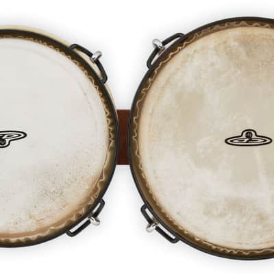 CP Traditional 6" and 7" Bongos - Natural Wood with Black Hardware image 4