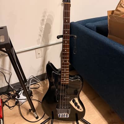 Squier Vintage Modified Jaguar Bass Special SS 2012 - 2018 - Black image 1